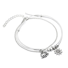 Load image into Gallery viewer, NS51 Vintage Multiple Layers Anklets