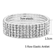 Load image into Gallery viewer, Elastic Anklet Stretch Anklets
