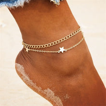 Load image into Gallery viewer, Boho Opal Female Anklets Bangle