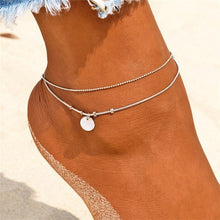 Load image into Gallery viewer, Boho Opal Female Anklets Bangle