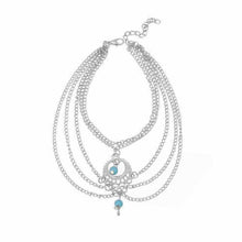 Load image into Gallery viewer, 2017 Vintage Antique Silver Anklet Bangle