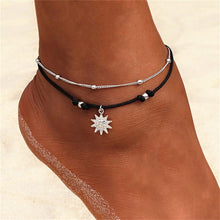 Load image into Gallery viewer, Vintage Boho Multi Layer Beads Anklets
