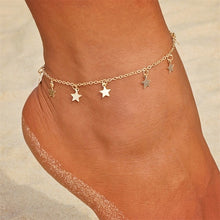 Load image into Gallery viewer, Vintage Boho Multi Layer Beads Anklets