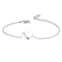 Load image into Gallery viewer, Simple Heart Anklets Bangle
