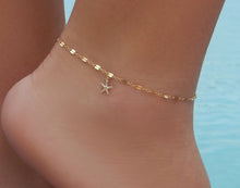 Load image into Gallery viewer, Gold Silver Color Anklet Bangle