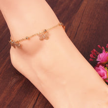 Load image into Gallery viewer, Gold Silver Color Anklet Bangle