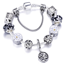 Load image into Gallery viewer, New Silver Color Tree of Life Charm Bracelet