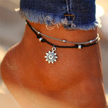 Load image into Gallery viewer, Bohemian Colorful Turkish Eyes Anklets