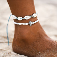 Load image into Gallery viewer, Bohemian Colorful Turkish Eyes Anklets
