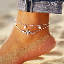 Load image into Gallery viewer, Bohemian Colorful Turkish Eyes Anklets