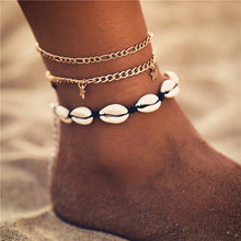Load image into Gallery viewer, Bohemian Colorful Turkish Eyes Anklets