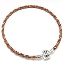 Load image into Gallery viewer, Multicolor Braided Leather Chain