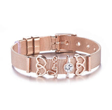 Load image into Gallery viewer, Stainless Steel Wire Mesh Bracelet