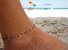 Load image into Gallery viewer, Fashion Colorful Beads Cowrie Shell Anklet