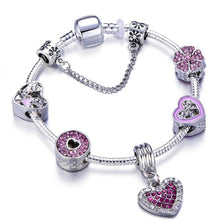 Load image into Gallery viewer, Mickey Minnie Charms Bracelet