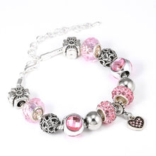 Load image into Gallery viewer, Silver Color Charm Bracelets