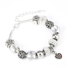 Load image into Gallery viewer, Silver Color Charm Bracelets