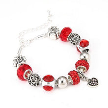 Load image into Gallery viewer, Silver Color Charm Bracelets
