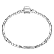 Load image into Gallery viewer, Angel Wings Silver Charm Bracelet