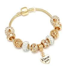 Load image into Gallery viewer, Charm Bracelet Glass Bead Pandora