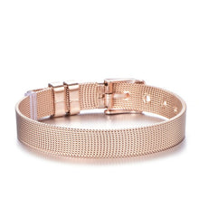 Load image into Gallery viewer, Rose Gold Color Stainless Steel  Bracelet