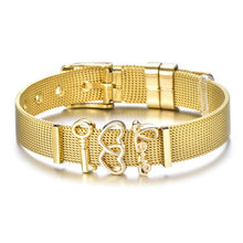 Load image into Gallery viewer, Fashion Love Heart Stainless Steel Mesh Bracelet