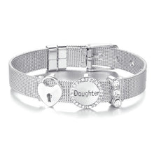 Load image into Gallery viewer, Rose Gold Stainless Steel Family Bracelet
