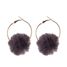 Load image into Gallery viewer, Cotton Ball  Earrings