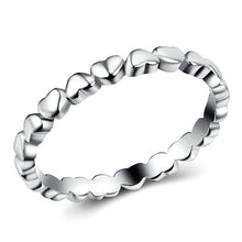 Load image into Gallery viewer, Silver Daisy Flower & Infinity Love Pave Finger Pandora Ring