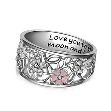Load image into Gallery viewer, Daisy Genuine Engagement Ring