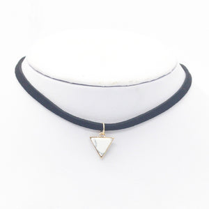 Triangle Detailed Rope Choker