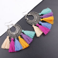 Load image into Gallery viewer, Bohemian Tassel Earring