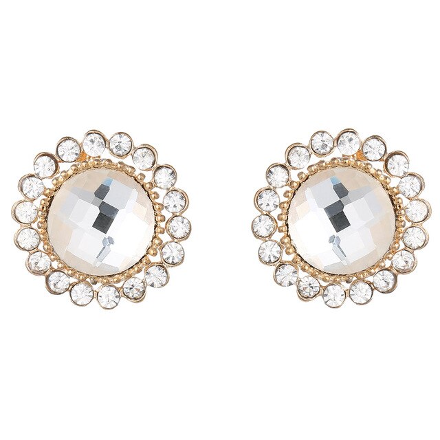 Multicolor Crystal  Earrings