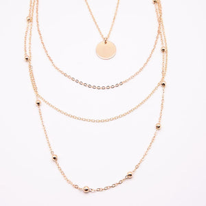 Circle Detailed Chain Necklace