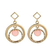 Load image into Gallery viewer, Exaggeration Earrings Big Round Circle