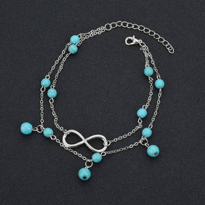 Boho Style Star Anklet Bangle
