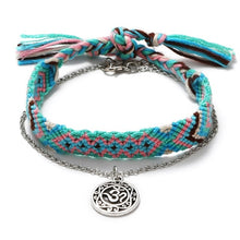 Load image into Gallery viewer, Vintage OM Rune Weave Anklets