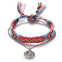 Load image into Gallery viewer, Vintage OM Rune Weave Anklets