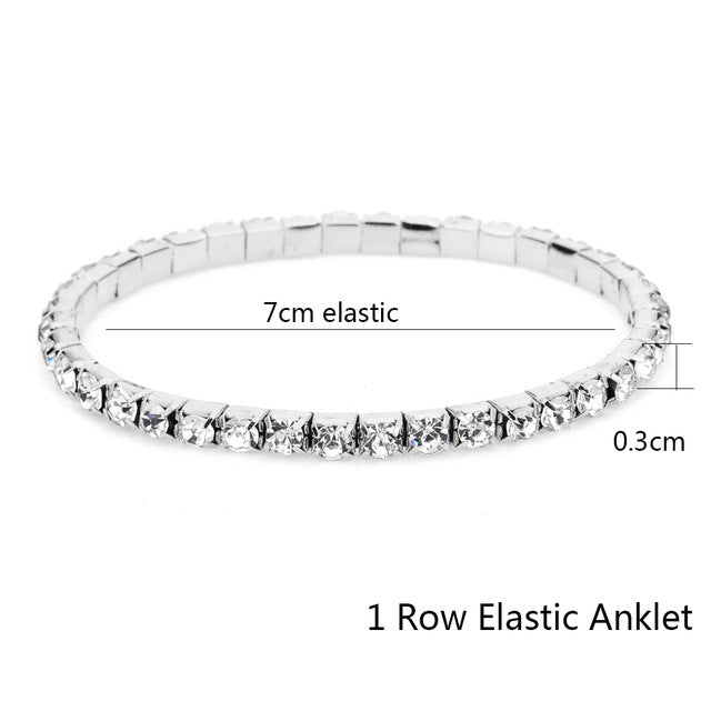 Elastic Anklet Stretch Anklets