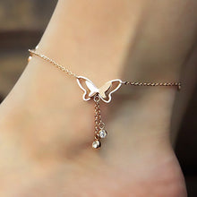 Load image into Gallery viewer, Butterfly Pendant Anklets