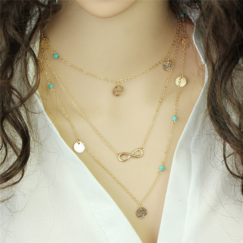 Stony İnfinity Necklace