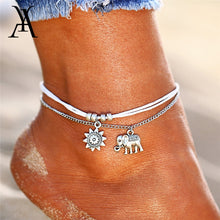 Load image into Gallery viewer, Vintage Multiple Layers Anklets