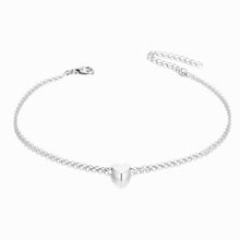 Load image into Gallery viewer, Simple Heart Female Anklets Bangle