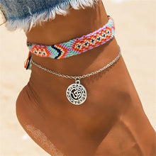 Load image into Gallery viewer, Boho Opal Female Anklets Bangle