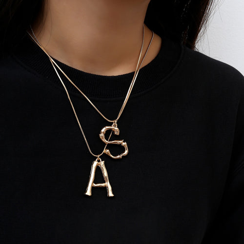 Letter Chain Necklace