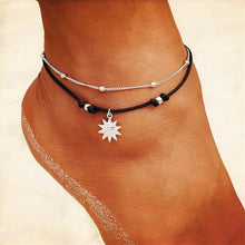 Load image into Gallery viewer, Vintage Boho Multi Layer Beads Anklets