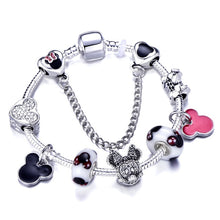 Load image into Gallery viewer, Silver Charm Bracelet