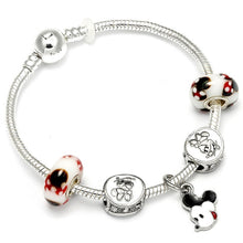 Load image into Gallery viewer, Silver Charm Bracelet