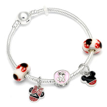 Load image into Gallery viewer, Silver Charm Bracelet