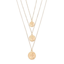 Load image into Gallery viewer, Layered Coin Necklace
